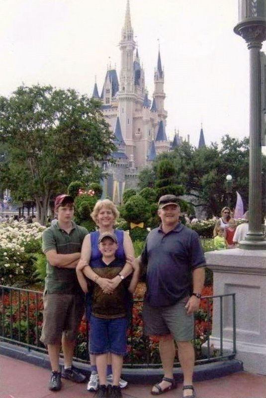 The Hartmans at Disneyworld - 2007