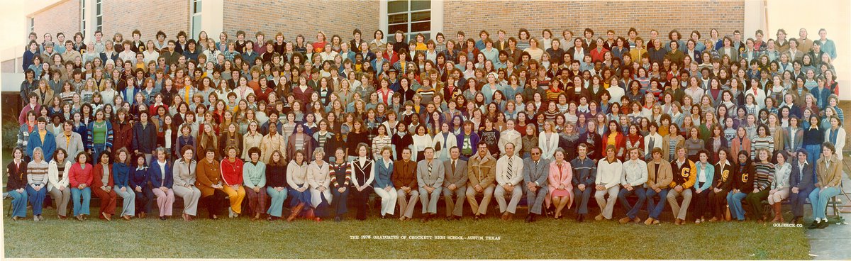 Crockett High School Class of '78 Senior Picture