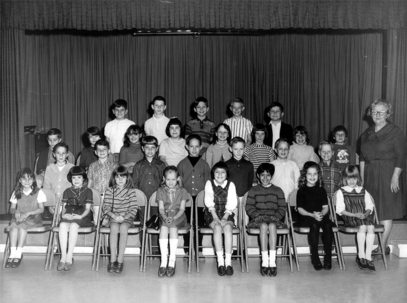 Ms. Brawner's Second Grade Class, Oak Hill Elementary, 1967-68