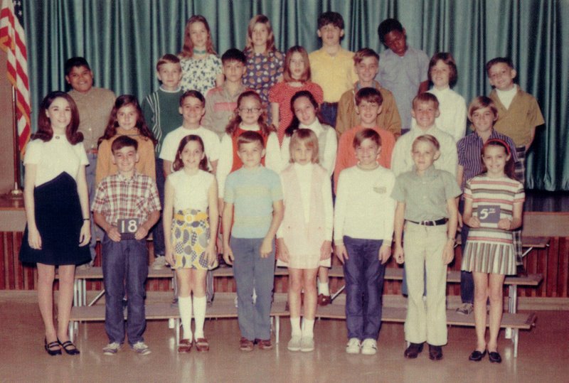 Ms. Smith's Fifth Grade Class, Cunningham Elementary, 1970-71