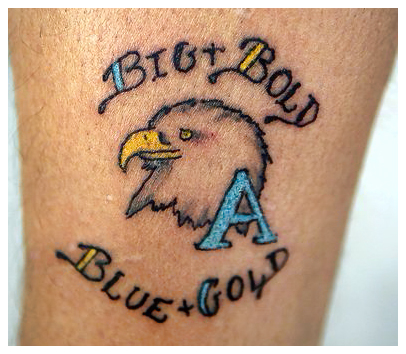 Gary's Akins tattoo